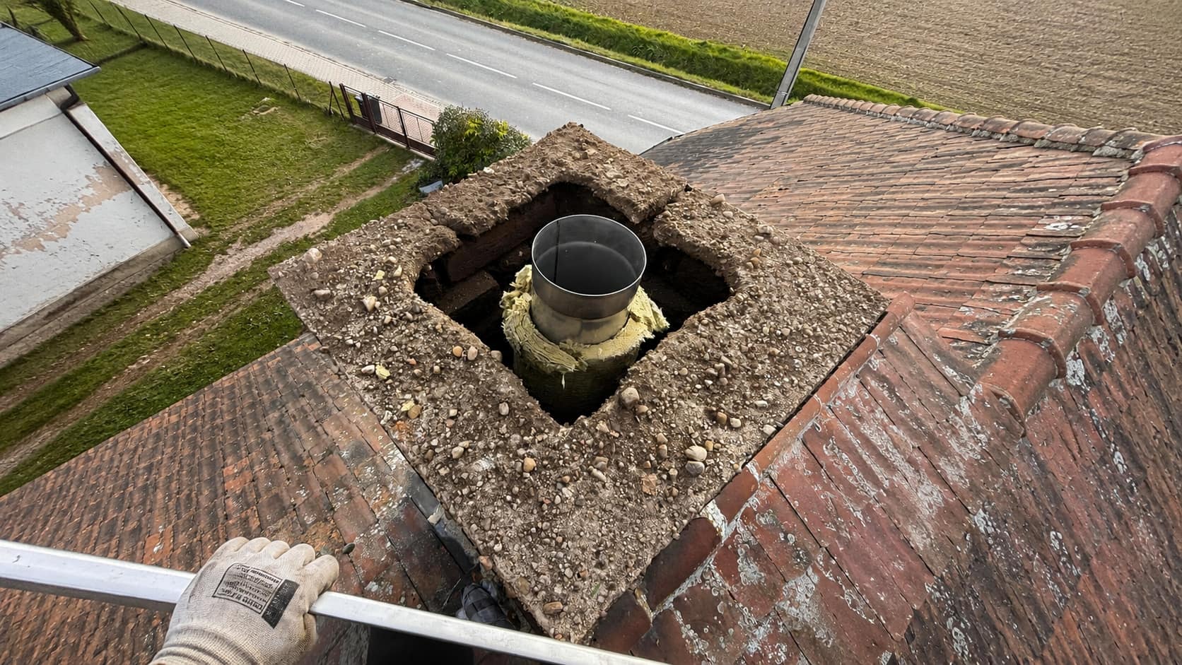 Vložkování komínů